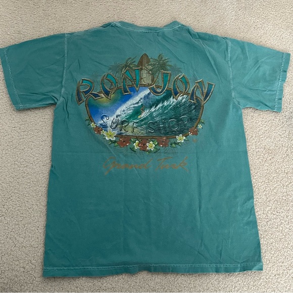 Ron Jon Teal Short Sleeve Tee - Picture 3 of 3